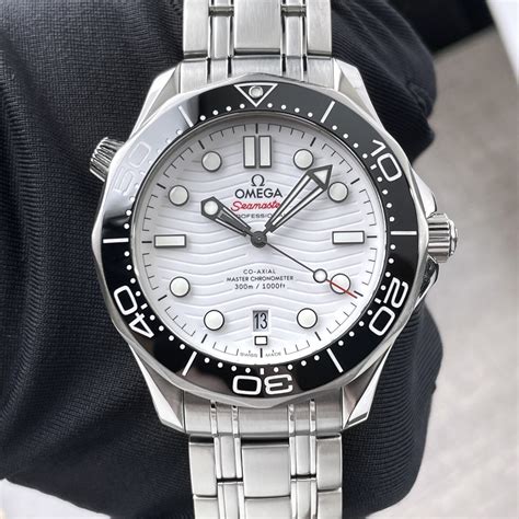 omega seamaster 300 great white|Omega Seamaster 300m white reviews.